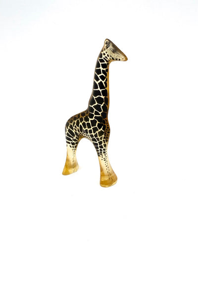 Abraham Palatnik Brazil vintage acrylic lucite giraffe sculpture small mid century Modernist design
