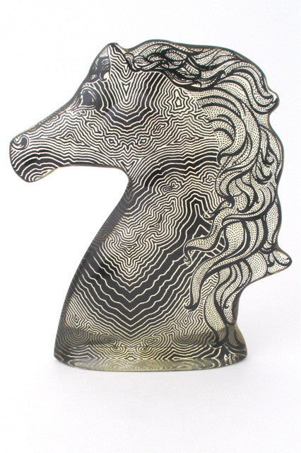 Abraham_Palatnik_Brazil_vintage_acrylic_large_horse_head_sculpture