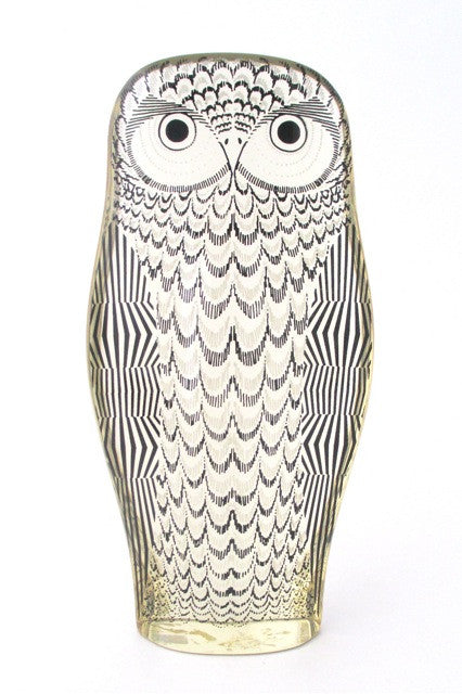 Abraham Palatnik Brazil vintage acrylic large owl sculpture bird