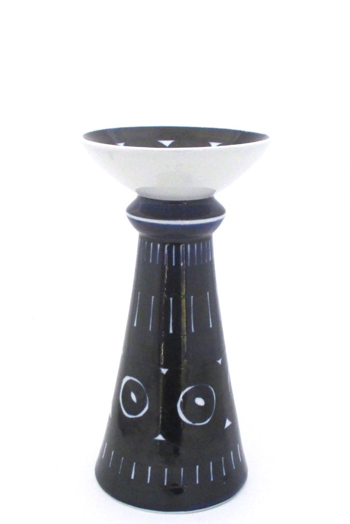 Arabia Finland vintage Valencia ceramic candle holder by Ulla Procope