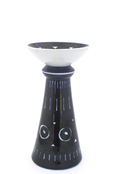 Arabia Finland vintage Valencia ceramic candle holder by Ulla Procope