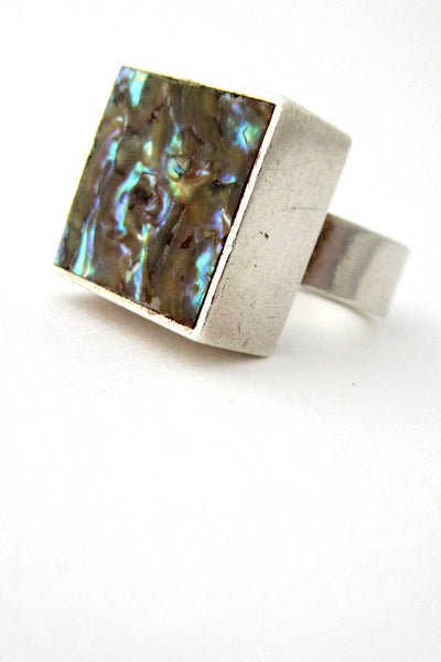 Arne Johansen Denmark large ring at Samantha Howard Vintage