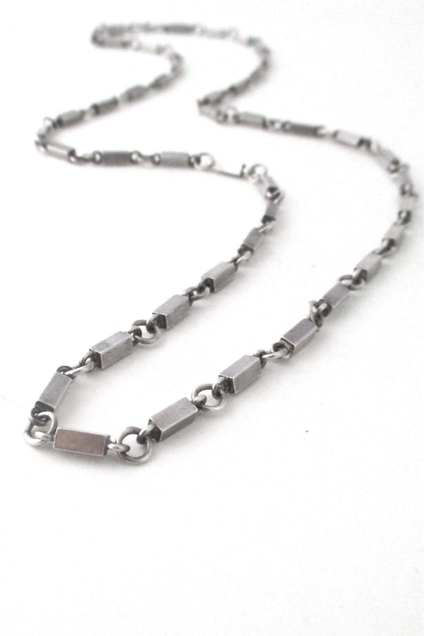 Arne_Johansen_Denmark_vintage_Scandinavian_Modernist_heavy_chain_necklace