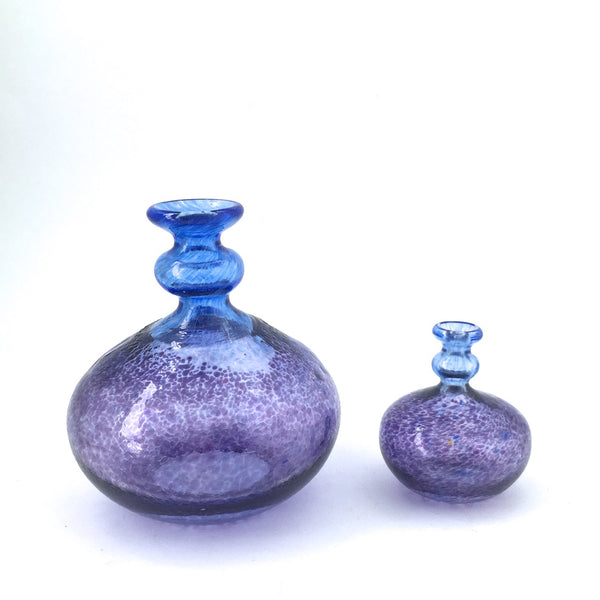 Kosta Boda miniature 'Antikva' vase x 3 ~ Bertil Vallien