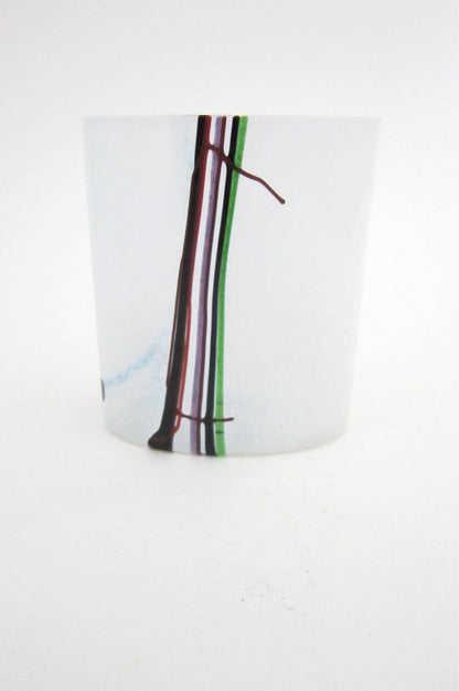 Kosta Boda Rainbow vase by Bertil Vallien