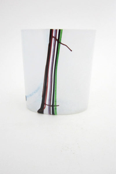 Kosta Boda Rainbow vase by Bertil Vallien