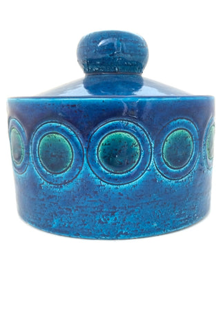 Bitossi Italy vintage ceramic lidded box design Aldo Londi