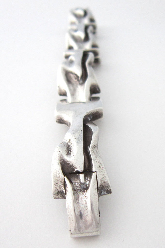Bjorn Weckstrom, Lapponia Finland vintage silver bracelet