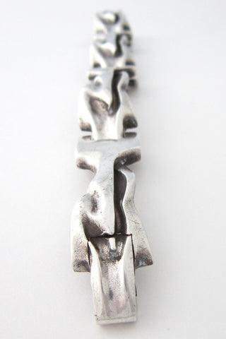 Bjorn Weckstrom, Lapponia Finland vintage silver bracelet