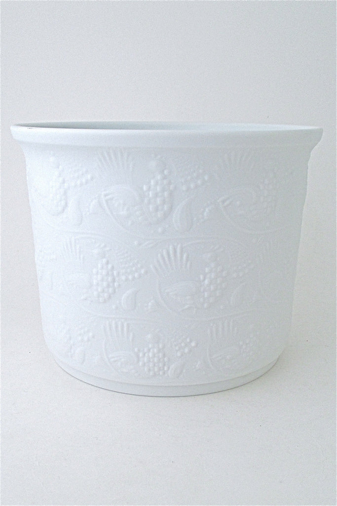 Bjorn Wiinblad for Rosenthal vintage modernist porcelain birds planter