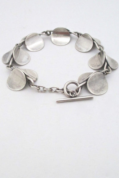 Carl Ove Frydensberg Denmark vintage Scandinavian Modern silver bracelet Nordic design