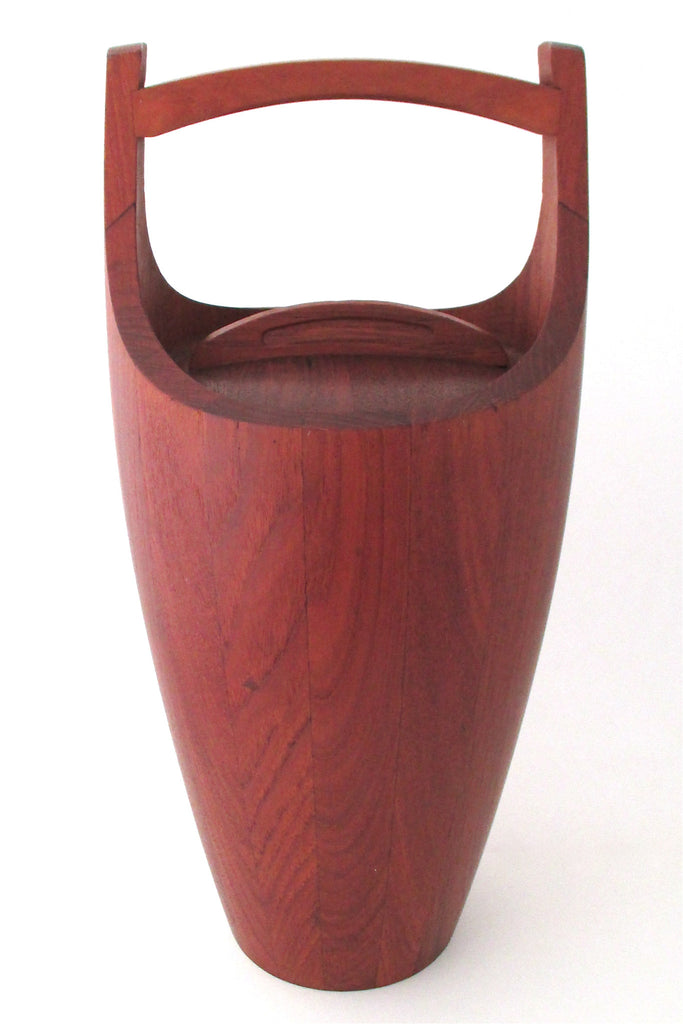Dansk Denmark teak ice bucket by Jens Quistgaard large size early mark