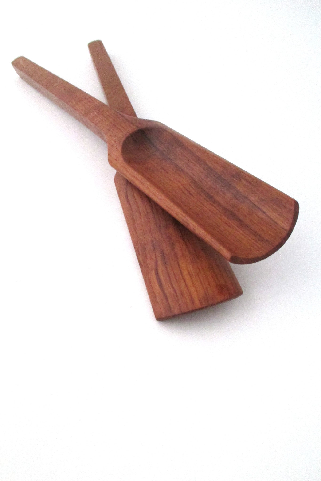 Dansk Denmark vintage teak modernist salad servers