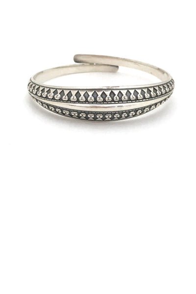 David-Andersen Norway vintage silver Viking copy bangle bracelet Scandinavian design jewelry