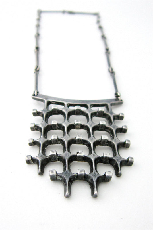 Uni David-Andersen, Norway silver necklace by Marianne Berg