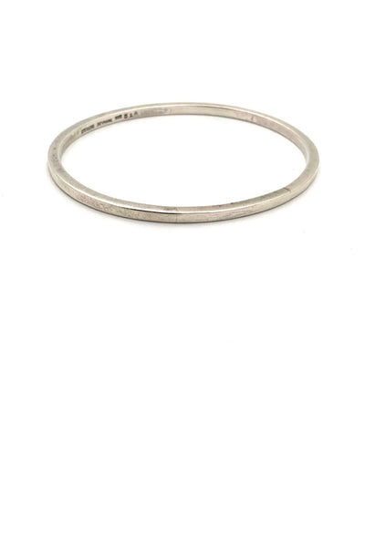 vintage silver bangle bracelet 51A Denmark unknown maker like Georg Jensen