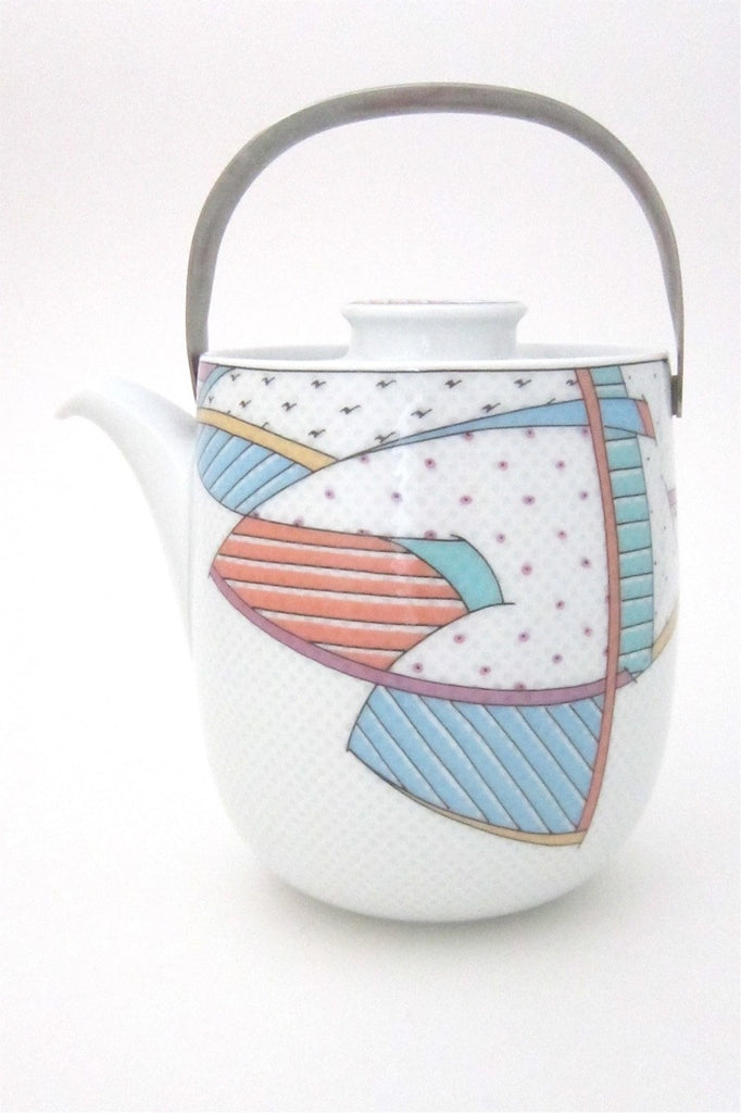 Tapio Wirkkala and Dorothy Hafner for Rosenthal vintage Century New Wave teapot coffee pot