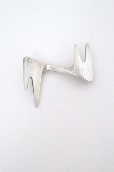 Georg Jensen Denmark vintage Scandinavian Modern brooch 361 by Ibe Dahlquist