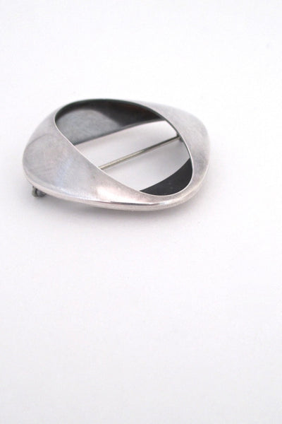 Georg Jensen Denmark Henning Koppel modernist brooch 368 Scandinavian design