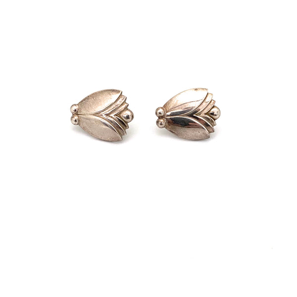Georg Jensen clip earrings #106 ~ Harald Nielsen
