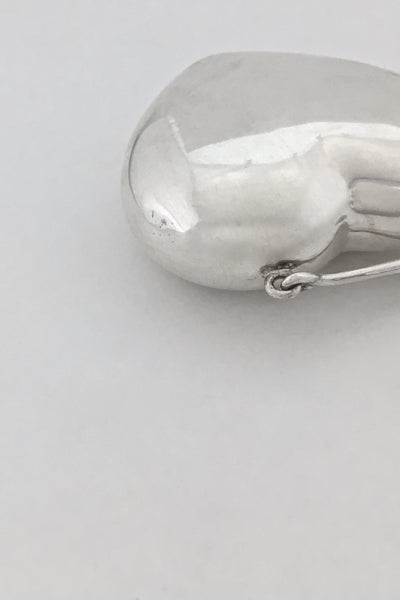 Georg Jensen large heart pendant necklace #126 ~ Astrid Fog