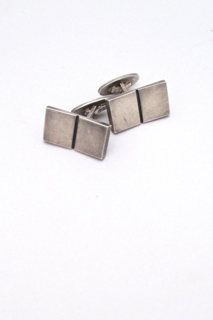 Georg Jensen Denmark vintage silver cufflinks 109 by Nanna Ditzel