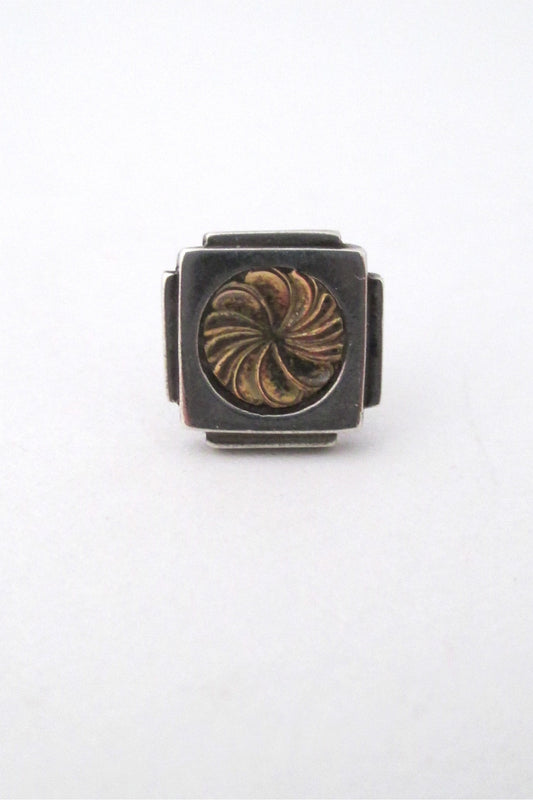 Georg Jensen Denmark vintage silver tie tack by Henry Pilstrup