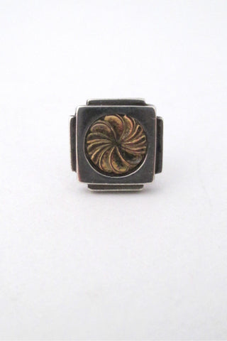 Georg Jensen Denmark vintage silver tie tack by Henry Pilstrup