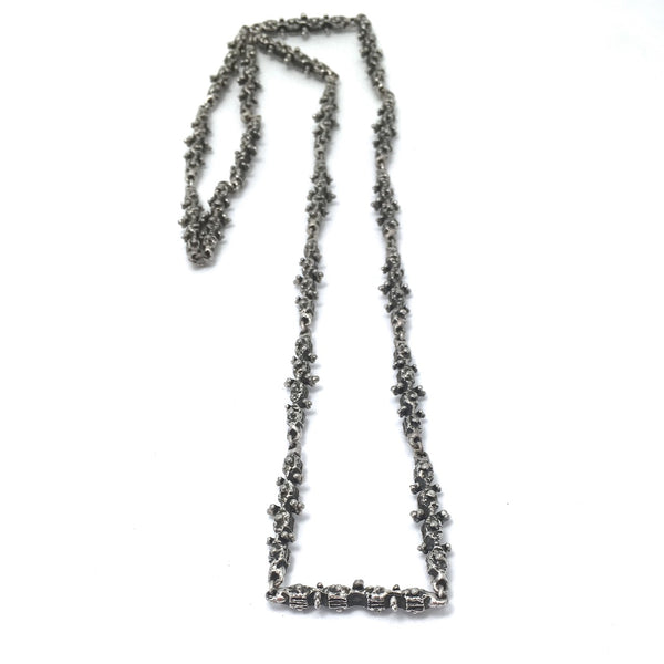 Guy Vidal 'knobbly' long link chain necklace