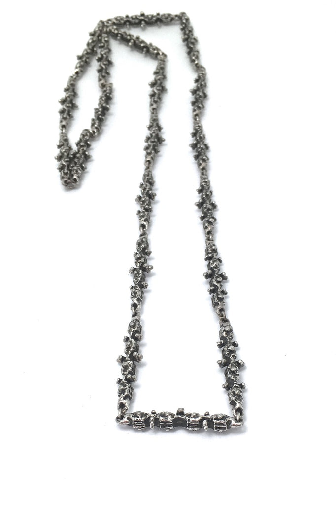 Guy Vidal 'knobbly' long link chain