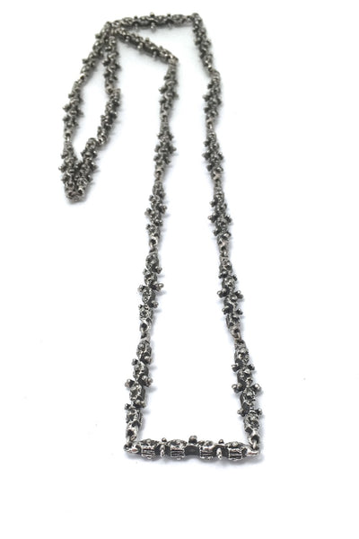 Guy Vidal 'knobbly' long link chain