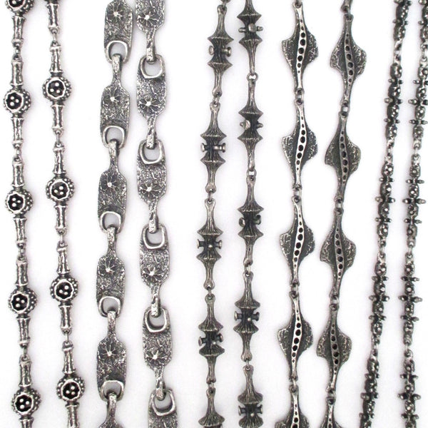 Guy Vidal 'stingray' long link chain necklace