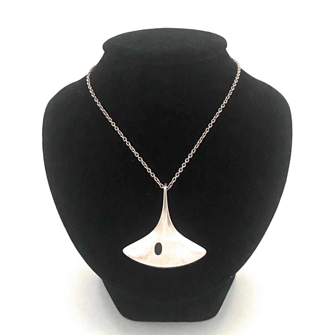 Hans Hansen silver & enamel pendant ~ Bent Gabrielsen