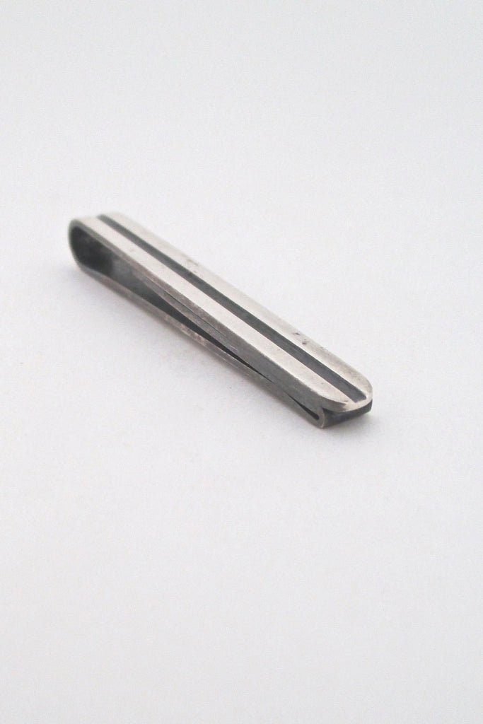 Hans Hansen silver tie bar #728 – Samantha Howard Vintage