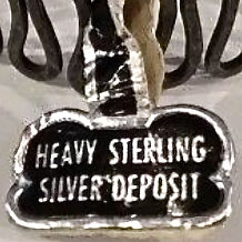 Hattie Carnegie hammered silver bangle bracelet