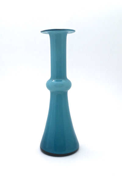Holmegaard Denmark vintage cased glass Carnaby vase by Christer Holmgren 1960s Scandinavian design