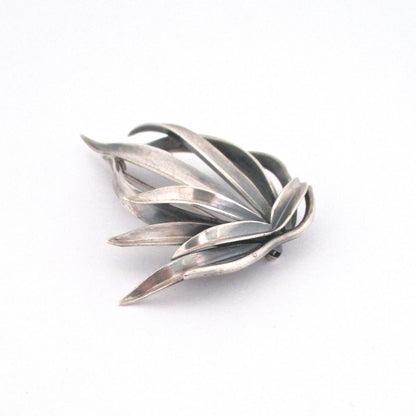 Anton Michelsen large 'grass' brooch - Gertrud Engel