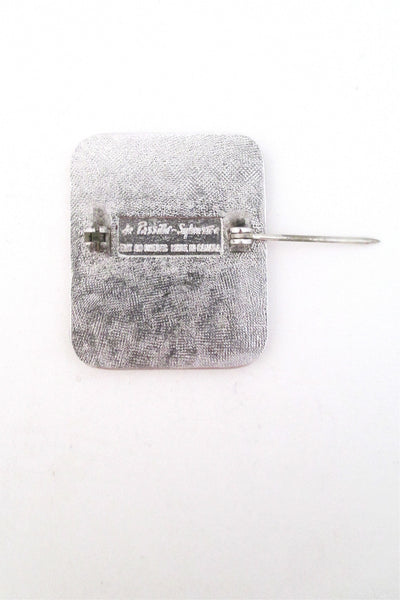 de Passille-Sylvestre 'red sun' brooch