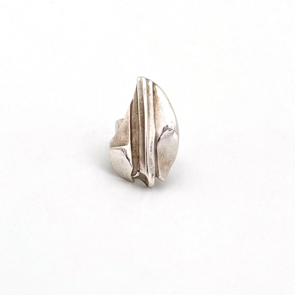 Lapponia large silver ring ~ Bjorn Weckstrom