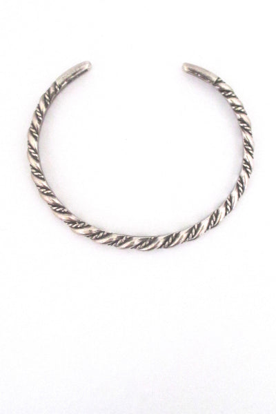Kalevala Koru silver cuff bracelet