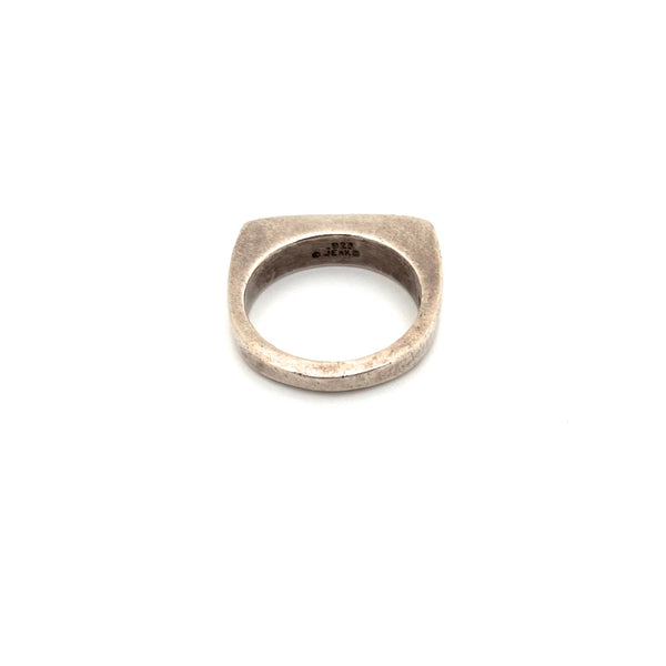 Lisa Jenks vintage silver circles ring