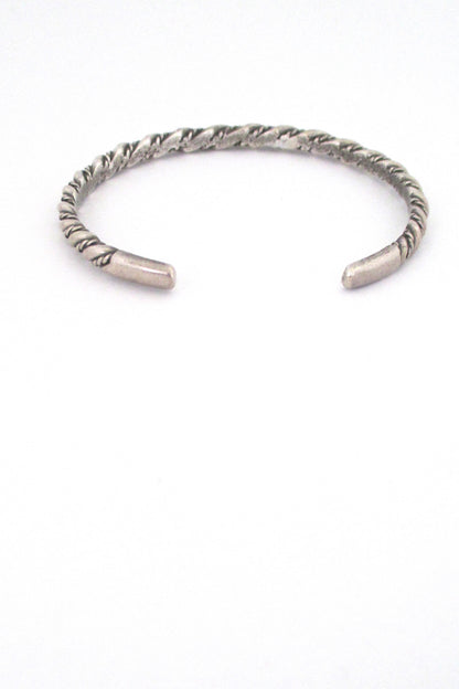Kalevala Koru silver cuff bracelet