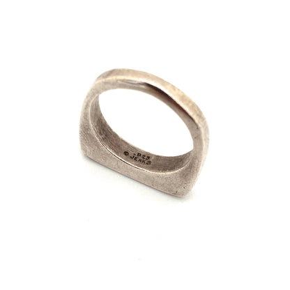 Lisa Jenks vintage silver circles ring