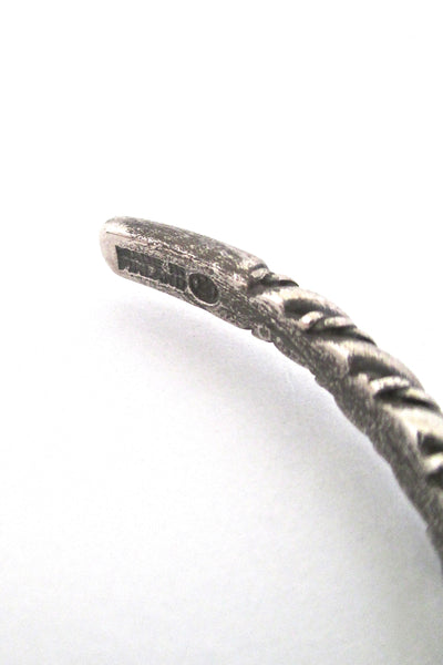 Kalevala Koru silver cuff bracelet