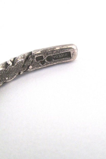 Kalevala Koru silver cuff bracelet