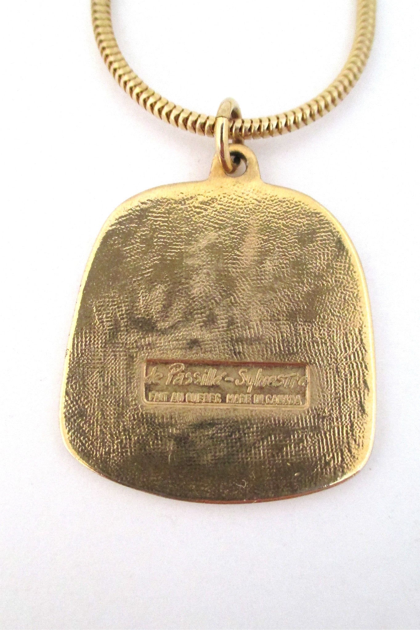de Passille-Sylvestre 'abstract woman' necklace