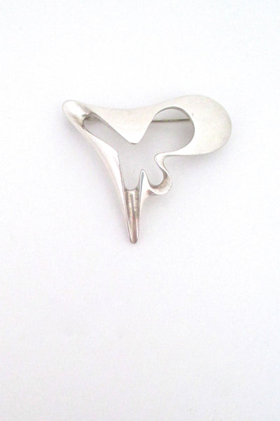Georg Jensen silver brooch #324 - Henning Koppel