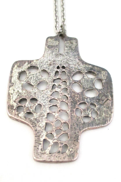 Guy Vidal 'pinwheels' pendant necklace