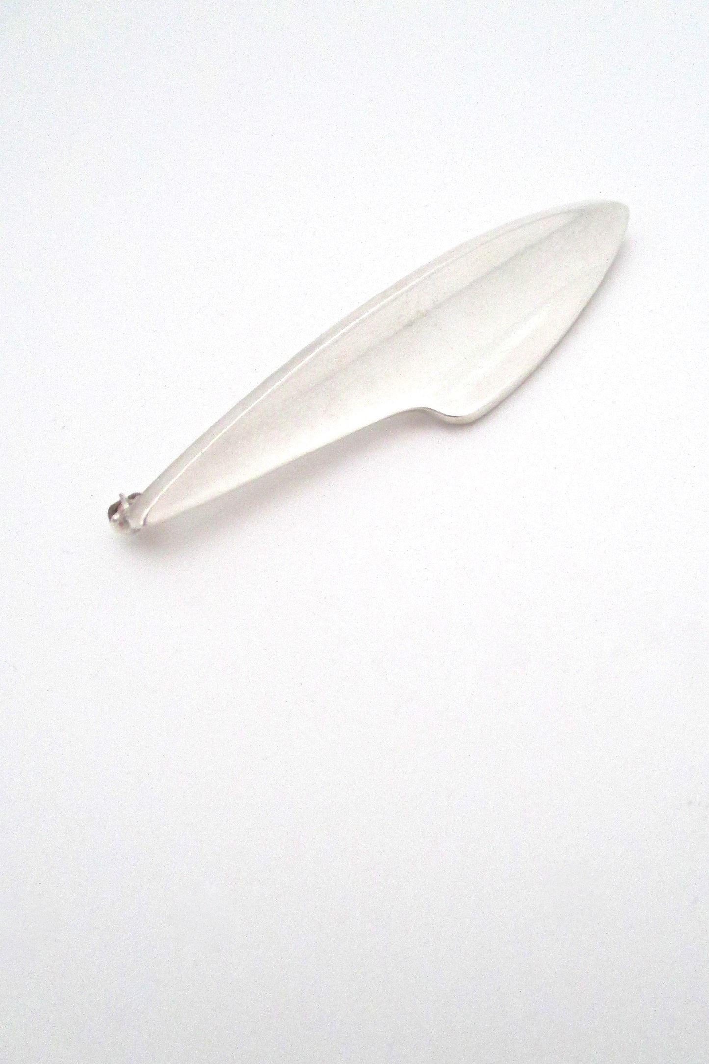 Bent Knudsen heavy silver modernist brooch