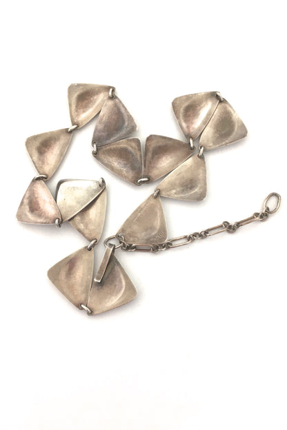 Hans Hansen heavy silver choker #319